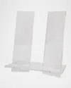Tizo Clear Lucite Vertical Book Stand In Clear