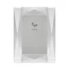 Tizo Clear Pyramid Diamond Crystal Glass 4 X 6 Picture Frame