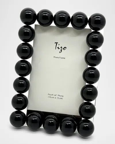 Tizo Crystal Bubbles Frame In Black