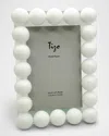 Tizo Crystal Bubbles Frame, 4" X 6" In White
