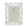 Tizo Clear Crystal Picture Frame Pyramid Diamond 4x6