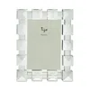 Tizo Clear Crystal Picture Frame Pyramid Diamond 5x7