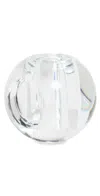 Tizo Design Large Crystal Round Bubble Glass Vase Round Bubble Clear In Clear