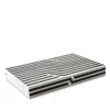 Tizo Design Lucite Backgammon Set In White/black