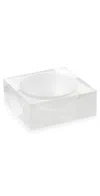 Tizo Design Lucite Bowl Frost In Frost