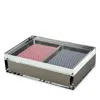 Tizo Design Lucite Card Set In Silver