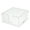 Tizo Design Lucite Coasters, Set Of 4 In White