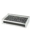 Tizo Acrylic Domino Set In Black