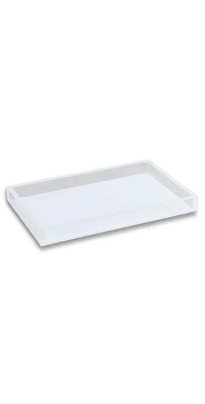 Tizo Design Lucite Tray White