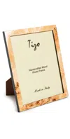 Tizo Design 8x10 Wood Frame In Natural Burl