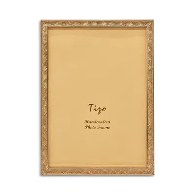 Tizo Enameled Gold Frame, 8 X 10
