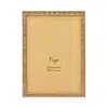 Tizo Enameled Gold Frame, White, 4 X 6 In Gold