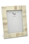 Tizo Bone Look Block Frame Natural White, 4 X 6 In Bone