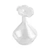 Tizo Glass Angled Neck Vase In White
