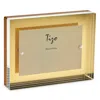 Tizo Lucite 4 X 6 Picture Frame In Gold
