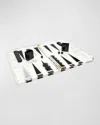 Tizo Acrylic Backgammon Board Game In Black