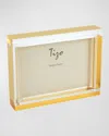Tizo Lucite Block Frame, 5" X 7" In Gold