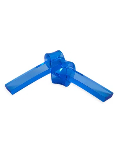 Tizo Lucite Bow Knot In Blue