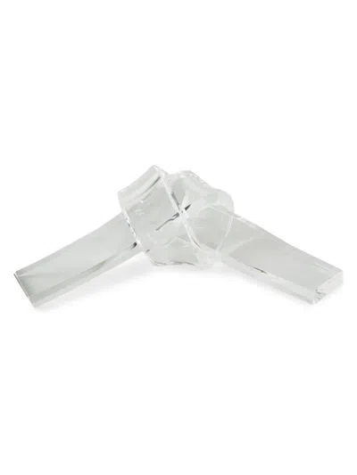 Tizo Lucite Bow Knot In Clear