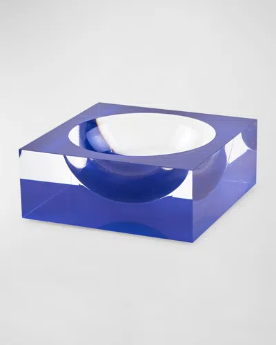 Tizo Lucite Bowl In Blue