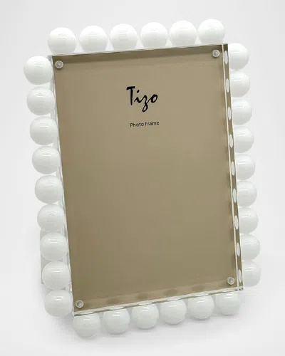 Tizo Lucite Frame With Bubbles, 5 X 7 In White
