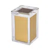 Tizo Lucite Canister With Lid In Gold
