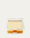 Tizo Lucite Coasters, Set Of 4 In Clear