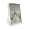 Tizo Lucite Easel Back 8 X 10 Picture Frame In Gray