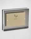 TIZO LUCITE FLOATING BLOCK PHOTO FRAME, 4" X 6"