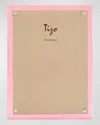 Tizo Bolted Rectangular Picture Frame In Clear &amp; Pink