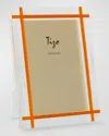 Tizo Lucite Frame, 4" X 6" In Orange