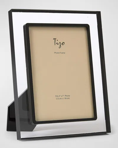 Tizo Double-border Lucite Frame In Black