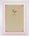 Tizo Lucite Frame, 5" X 7" In Pink