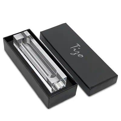 Tizo Lucite Mezuzah 4.5 In Black
