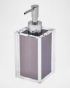 Tizo Lucite Soap Dispenser In Silver