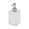 Tizo Lucite Soap Dispenser, White In White