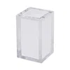 Tizo Lucite Toothbrush Cup, White In White