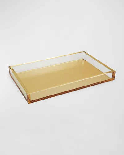 Tizo Lucite Tray, 12" X 8" In Neutral