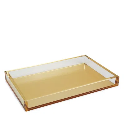 Tizo Lucite Tray In Gold
