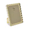 Tizo Lucite Wave Frame, 5 X 7 In Gold