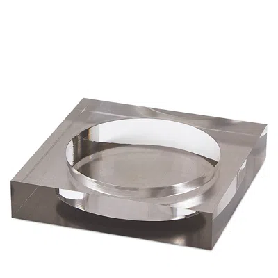 Tizo Lucite Wine Bottle Coaster In Gray