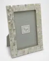 Tizo Mother Of Pearl 4 X 6 Picture Frame In Gray