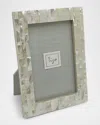 Tizo Mother Of Pearl 4 X 6 Picture Frame In Natural White
