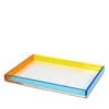 Tizo Multicolor Lucite Tray In Multi
