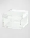 Tizo Small Lucite Box In Transparent