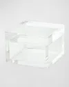 Tizo Design Lucite Square Small Box In Clear