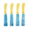 Tizo Spreader, Set Of 4 In Gold/blue