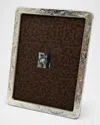 Tizo Sterling Silver Luxe Engraved Frame In Silver
