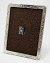 Tizo Sterling Rounded Engraved Frame, 5" X 7" In Silver
