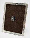 Tizo Sterling Rounded Engraved Frame, 8" X 10" In Silver